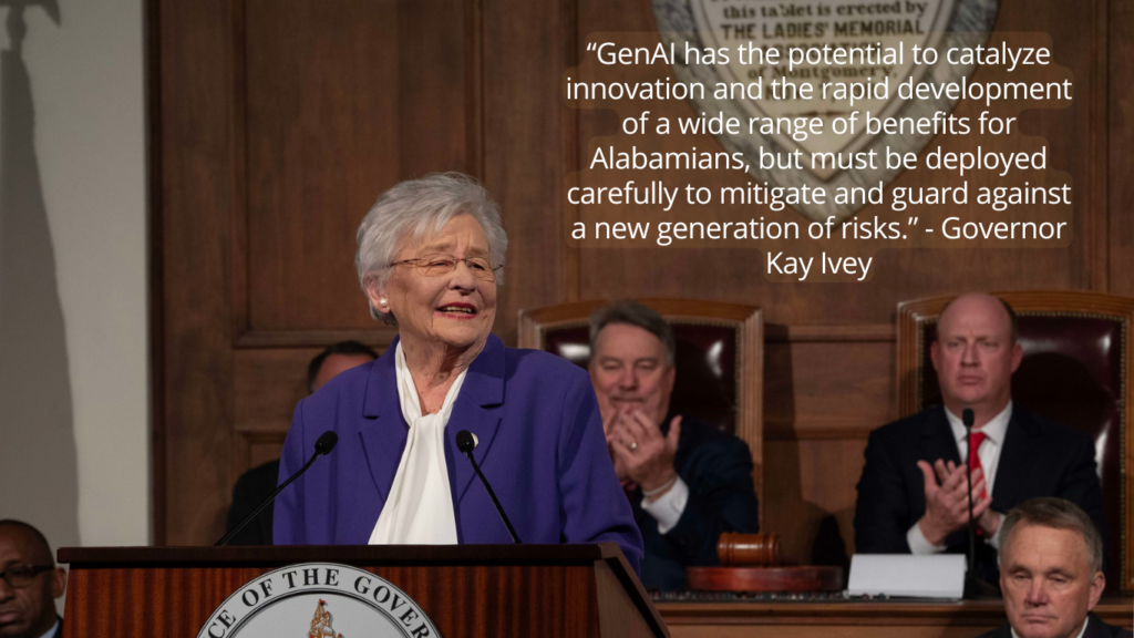 Governor Kay Ivey at the State of the State Address